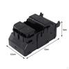 Power Window Control Switch Accessories 1082037 High Performance Auto 4 Buttons Black 6 Pins