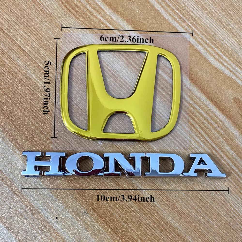 Honda Motorcycle Head Front Windshield Motorcycle Decoration H Letter Logo Electric Vehicle Modification Label Sticker