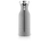 Eva Solo Fridge Cold Water Insulates Hot and Cold Scandinavian Dishwasher Light Gray Carafe, 1L, Pitcher, Jug, Heat-Resistant Glass, Water, Style,