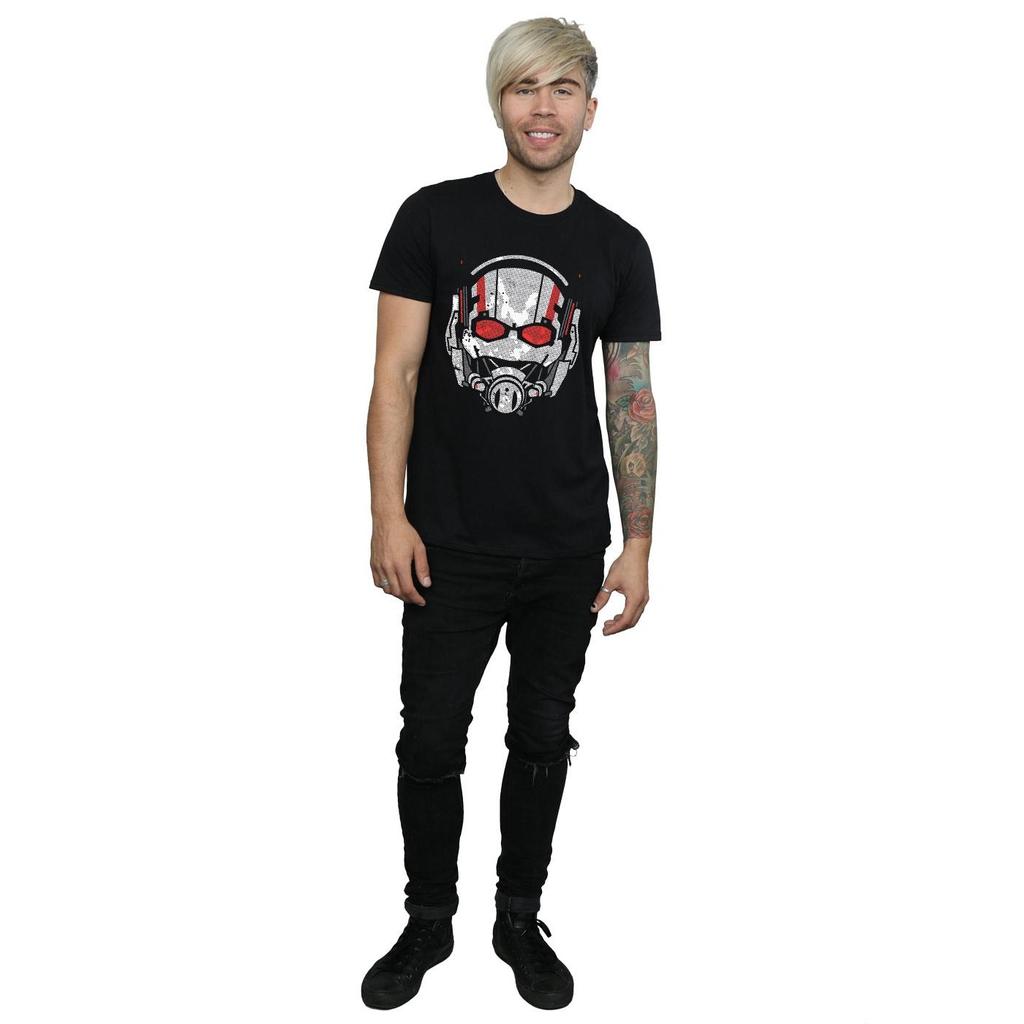 Marvel Mens Ant-Man Helmet Cotton T-Shirt
