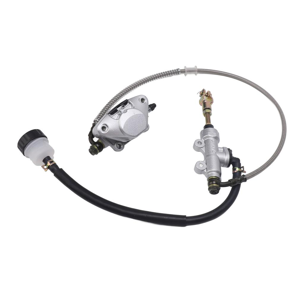 Rear Foot Disc Hydraulic Brake Master Cylinder Caliper Assembly High Performance Replacement for