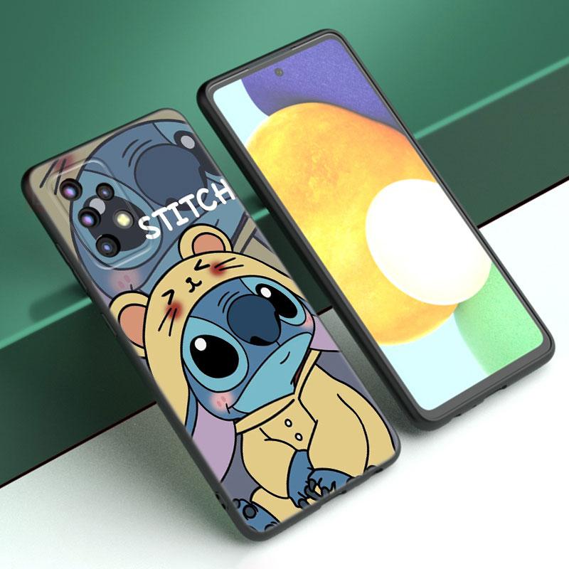 

Милий S-Stitch Ohana чохол для телефону Samsung A13 A22 A24 A32 A23 A25 A34 A35 A52S A53 A54 A55 A73 A12 A14 A15 A31 A33 A50 A51 A72 Samsung A72