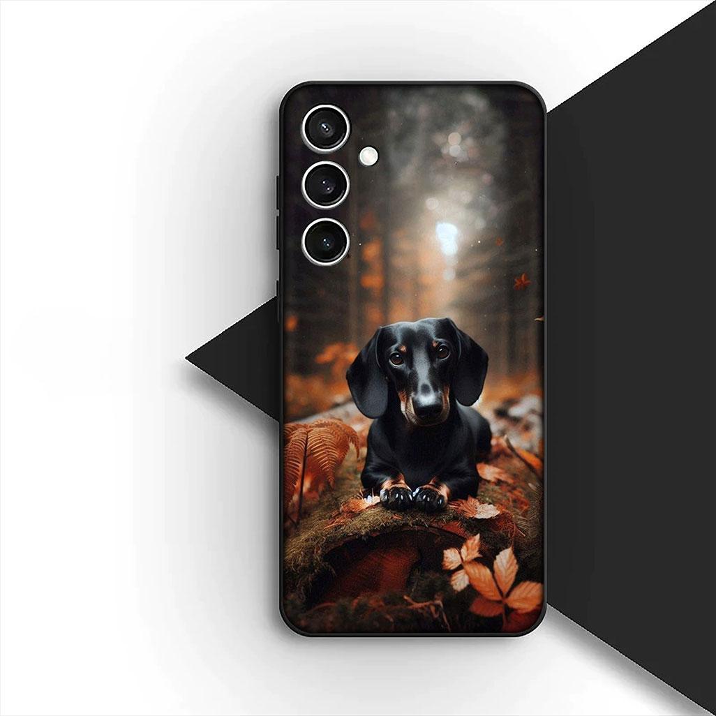 

Cover for Xiaomi Redmi Note 12 11 10 A3 Pro 10A 10C 12C Note12 5G 4G Casing Silicone Phone Case Wallpaper Dachshund Dog Redmi Note 12S
