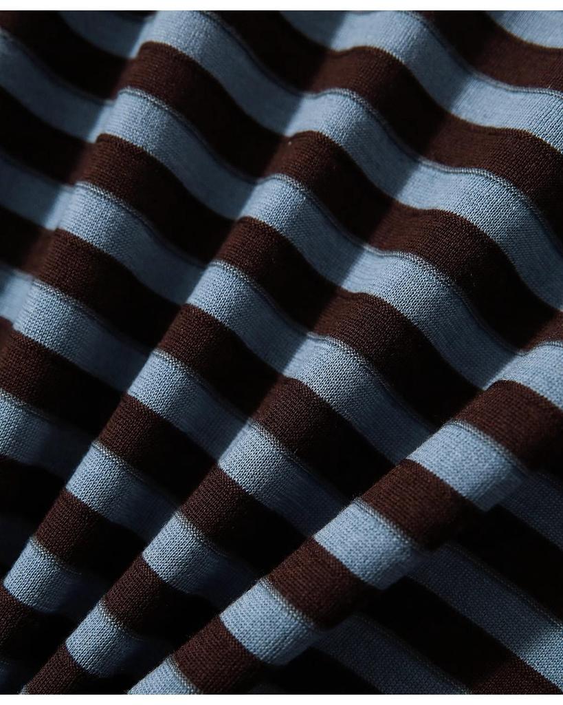 Früher Herbst Gestreifter Strick Damenpullover - Leichtigkeit Lässige Mode Langarm Oberteil