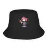 Anime Kasane Teto Bucket Hats Summer Beach Vacation Getaway Headwear Accessories Fishing Caps for Girl Session Hat Foldable