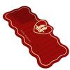 Thick Red Wedding Bedside Rug - Non-slip Festive Floor Mat for Bridal Room