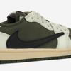 Travis Scott X Air Jordan 1 Retro Low OG SP PS Reverse Olive / Medium Olive Kids Sneakers Green Black Sail DO5442-200