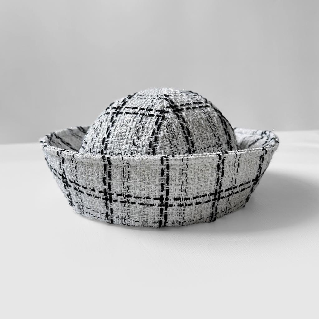 Autumn Burgundy Berets Sailor Hat Japanese Versatile Naval Style Hat Women'S Winter Fashion Party Warm Bucket Hat Nurse'S Cap