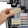 3D Metal Jeep Car Logo Emblem Badge Sticker for Renegade Wrangler JK JL Grand Cherokee Auto Exterior Modification Accessories