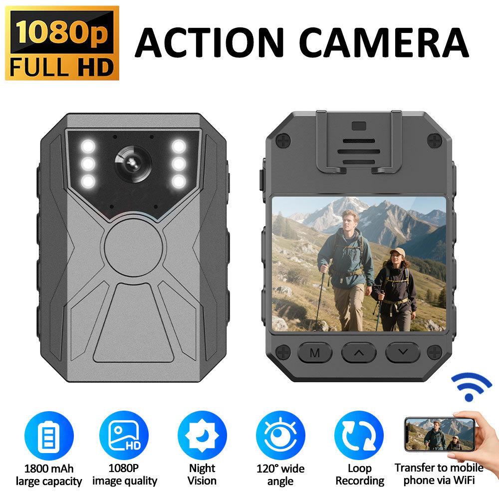 1080P Quad Dash Cam, 4-Channel Recording, WiFi, Phone Sync, Parking Monitor