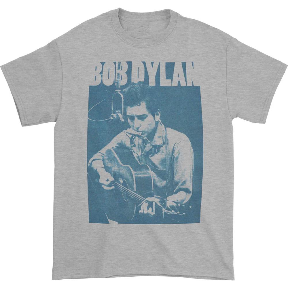 

Bob Dylan Harmonica T-shirt Tour Band S-234XL Shirt ND700 Unisex T-Shirt S