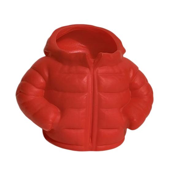 Down Jacket-Shaped Pen Holder Creative Desk Organizer for Makeup Brushes And Stationery Creative Unique School Supplies