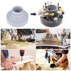Professional Rotating Circular Drill Bit Storage Box 360 ° Rotating Box Grinding Tool Tip Holder Storage Box Jewelry DIY Tool