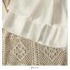 Girls' Fluffy Ruffle Skirt with Safety Shorts - Versatile for Spring, Summer, and Autumn