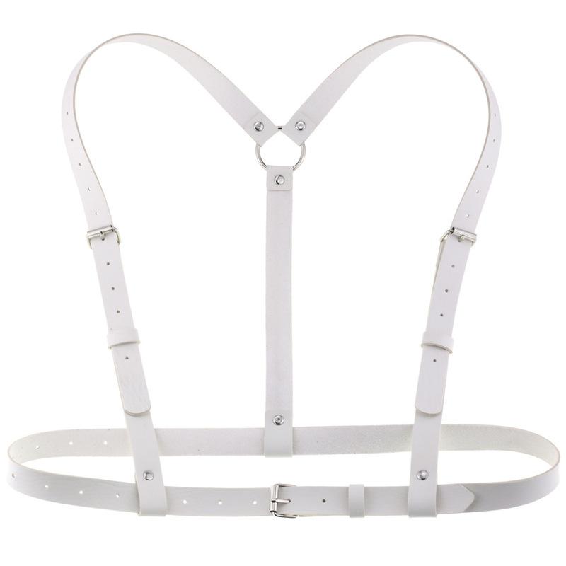 Women Sexy Garters faux Leather Women Body Bondage Cage Sculpting Harness Waist Belt Straps Suspenders Goth Harajuku Belt