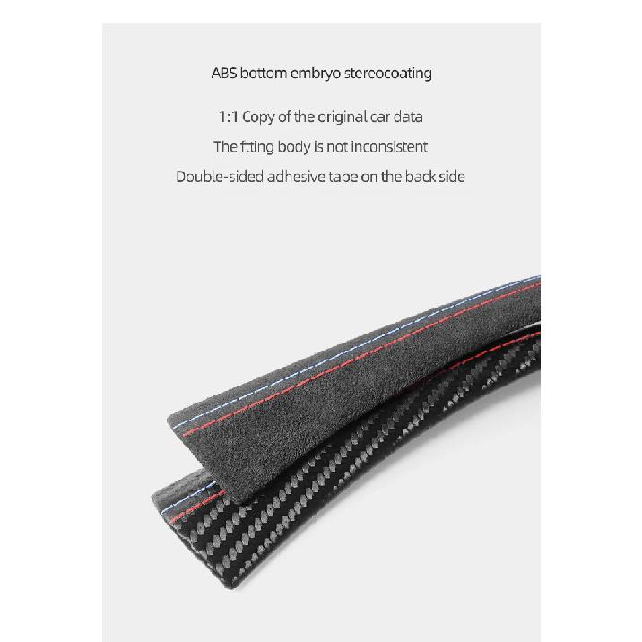 Center Console Gear Shift Panel Side Strip Made of Alcantara For 3 Series F30 F32 F34 M Performance Car Interior Accessories