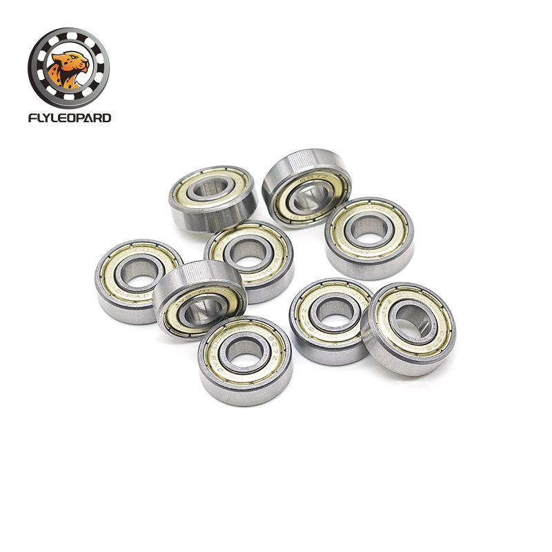 In-stock 6900 2RS Thin-walled Deep Groove Ball Bearing, 10x22x6, High-speed Motor Bearing with Blue Rubber Seal.