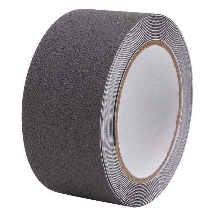 

Zerodis Нековзка стрічка PEVA/PU Захисна абразивна нековзка стрічка для сходів Гумова підлога 5м(Сірий)