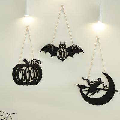 Dekoracyjne Wiszące Znaki na Drzwi Halloweenowa Dekoracja Ścienna Wiszące Znaki