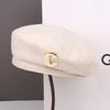 Spring and autumn show face small beret children fashion students versatile big head circumference painter hat casual bud hat