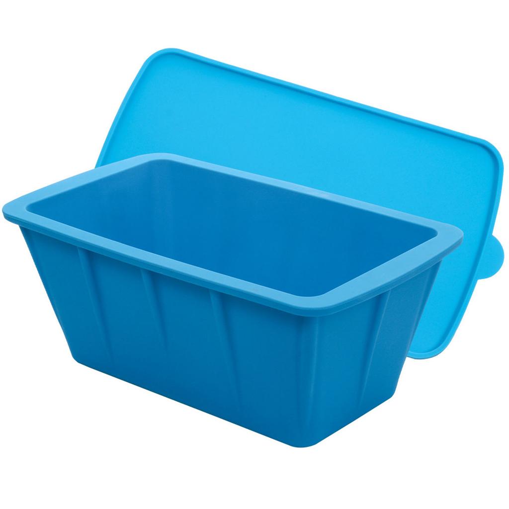 Multifunctional Ice Cubes Molds for Camping BBQ Efficient Silicones Tray Ice Block Maker Creates 8lbs Ice for Various Needs