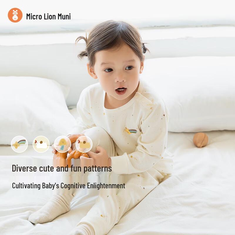 Baby Long Sleeve Cotton Top and Bottom Set