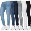 Elastische Jeans für Herren Minimalistisch Enganliegend Europäisch Amerikanisch Hohe Qualität