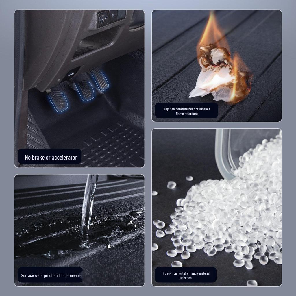 Covorașe Auto TPE Acoperire Completă pentru Wuling Hongguang V - Accesorii Durabile pentru Cabină și Portbagaj