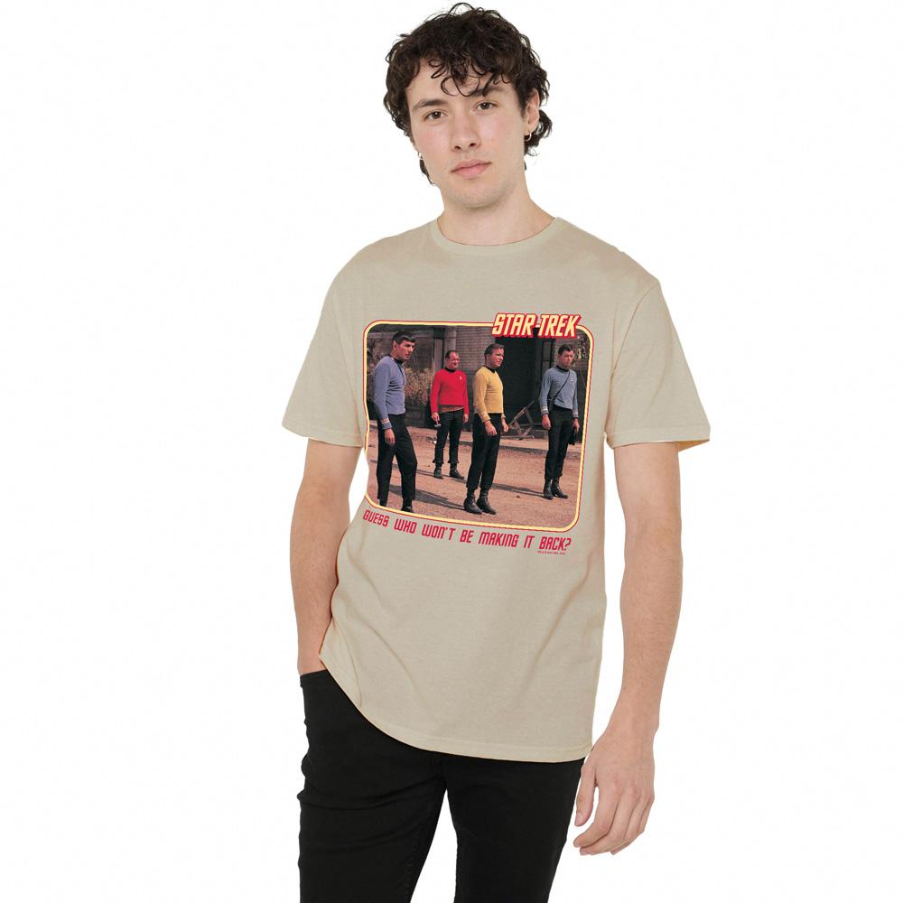 Star Trek Mens Red Shirt Blues T-Shirt