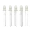5mm RGB Transparent Frosted 4-Pin LED Beads F5 Common Cathode/Anode Through-Hole Diode