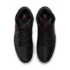 Nike Air Jordan 1 Mid Sneakers 005black Unvred Mdq8426