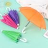 22CM Colorful Doll Umbrellas Cute Rain Gear For 18inch Dolls Beautiful Girls Doll Accessories Lovely Kids Toys Gift