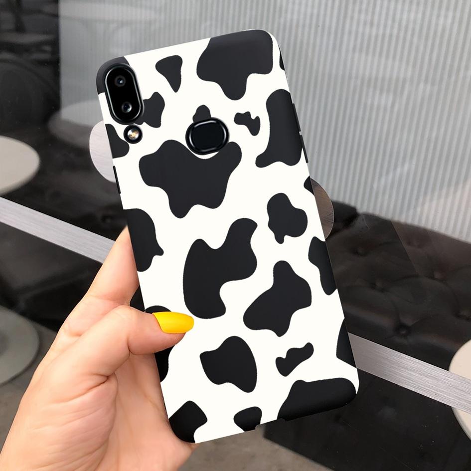 For Phone Case Samsung Galaxy A10s A107 SM-A107F Case Fashion Candy Color Flower Soft Cover For Samsung A10s A 10 S A10 2019 Bag