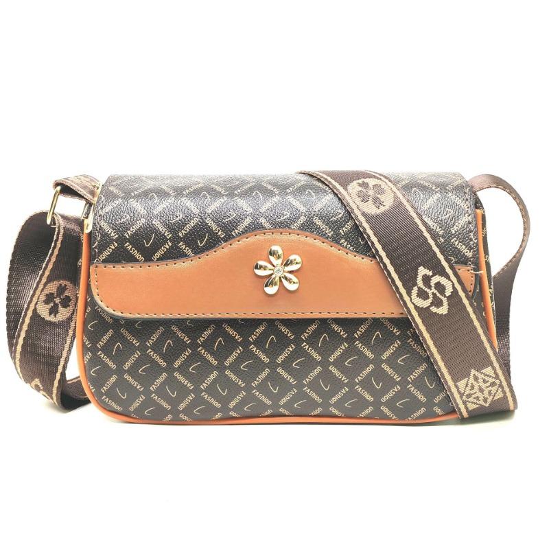 

New Fashion Trend Mom Ladies Oblique Span Bag Soft Leather Cover Mobile Phone Change Bag Female