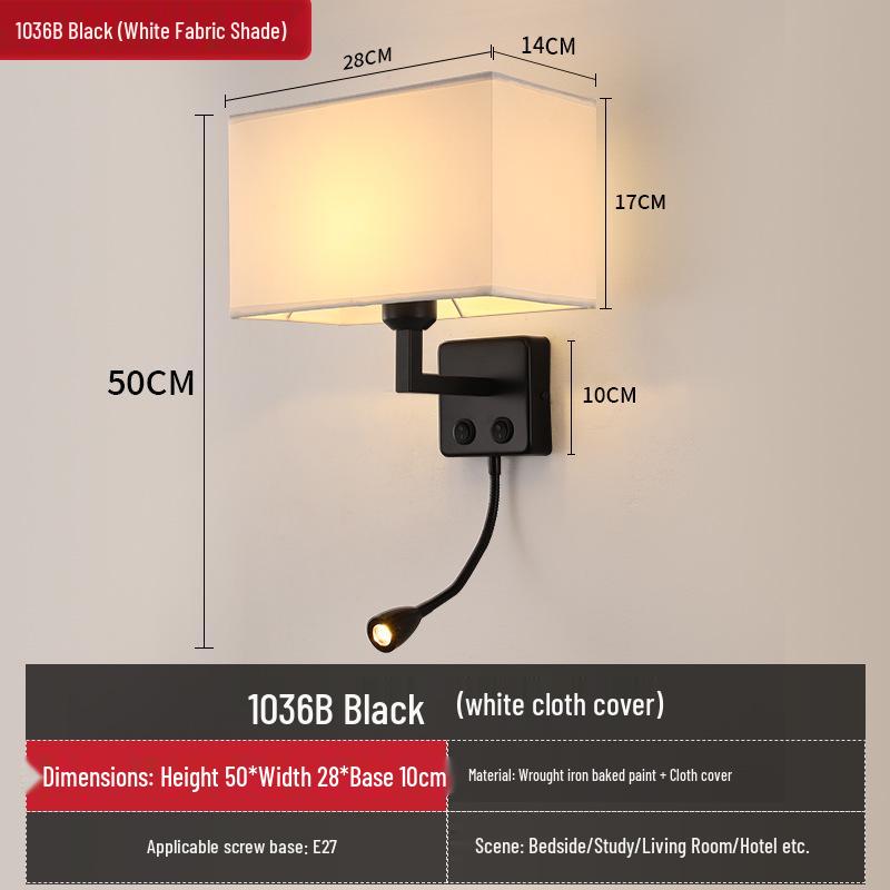 European Style LED Wall Lamp for Bedroom or Living Room