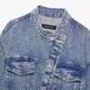 Kaslead New Women clothes Western Style Fashion Simple Double Placket Denim jacket 9632243 428