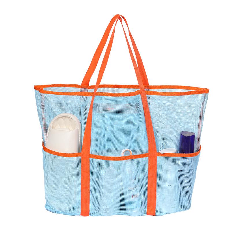 Large Capacity Children's Beach Toy Storage Mesh Bag