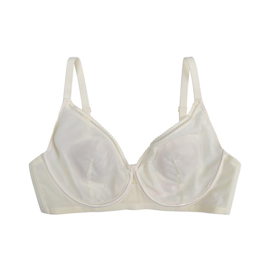 French Bra Women's Thin Mesh Underwear Women's Soft Support Comfortable Bra Push Up Bra