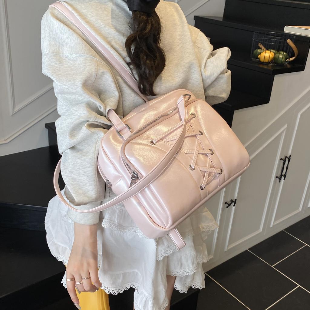 New Underarm Boston Tote Bag Women's 2025 Spring Trend Casual Versatile Large Capacity Premium Backpack