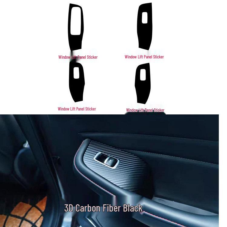 

Наклейка для декора рычага переключения передач из углеродного волокна MG Pilot