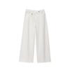 Women's 2025 Autumn European & American Style Double-Breasted High-Waisted Wide-Leg Jeans M18568