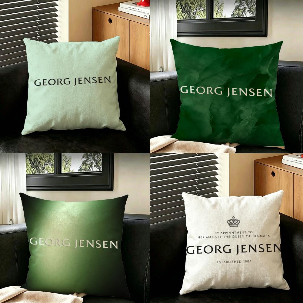 Brand GGeorg JJensen Cushion Cover Creative pillowcases for interior decoration office living room home Car hot