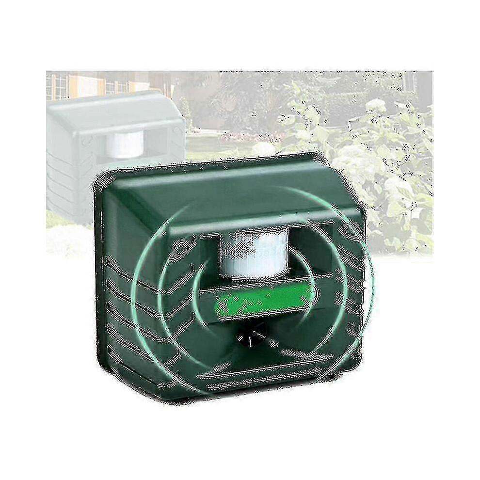 Outdoor Ultrasonic Bird Repeller Outdoor Bird Repeller Ultrasonic Animal Repeller with Motion Sensor And Flash To Repel Pests