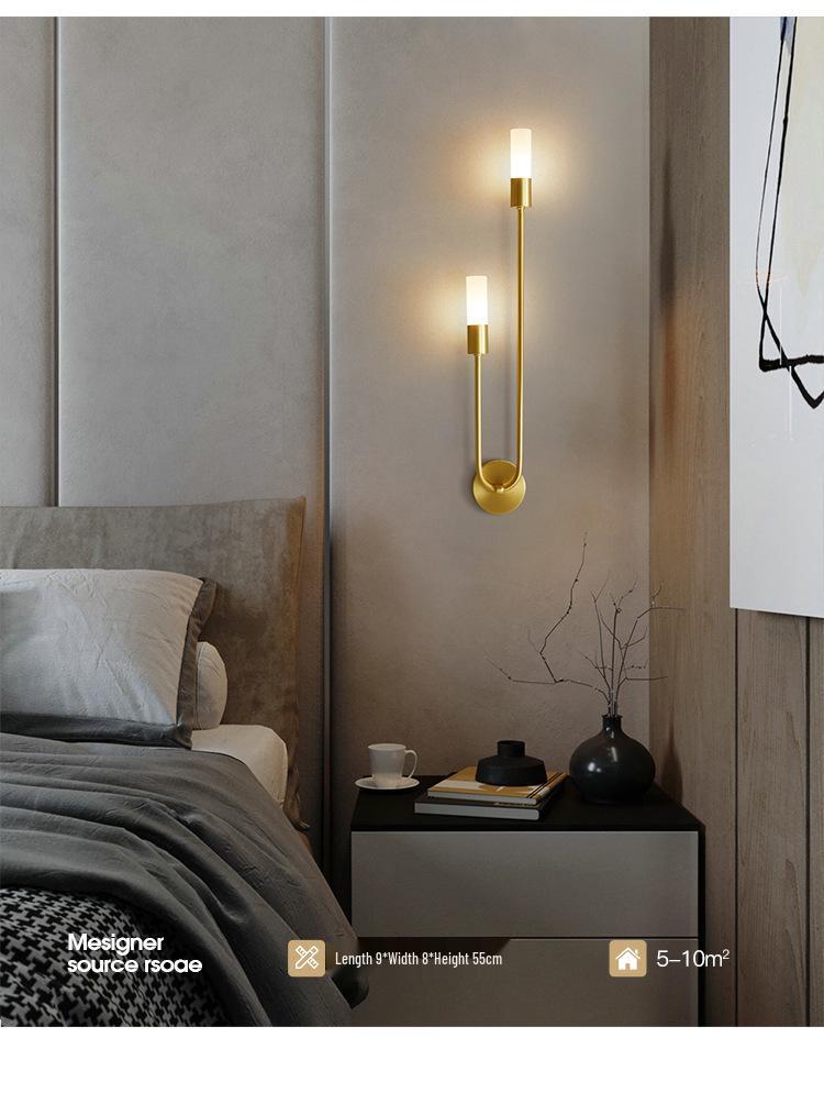 Nordic Luxury Wall Lamp - Modern Living Room, Corridor & Bedroom Lighting
