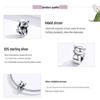Korean Style S925 Sterling Silver Cute Fox Bead Accessory