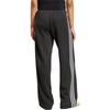 Adidas Originals Adicolor Firebird Loose Straight Leg Knit Sports Pants Women bottoms Black White JV7525