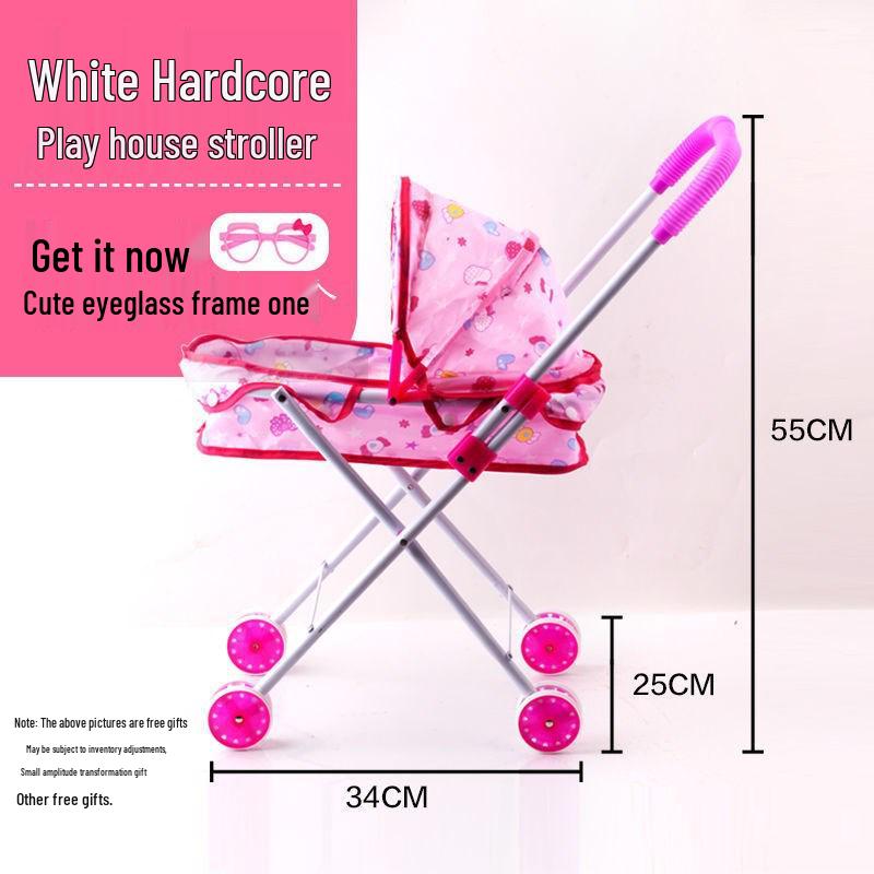 Dollhouse Stroller: Pretend Play Toy for Children