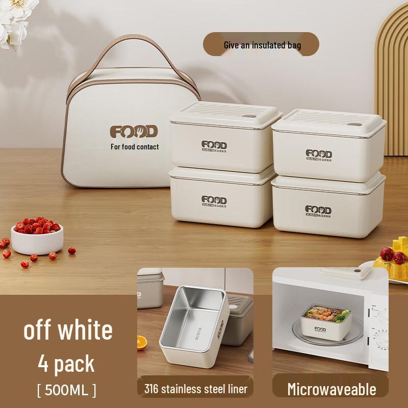 MDNG 4-Layer Insulated Stainless Steel Lunch Box