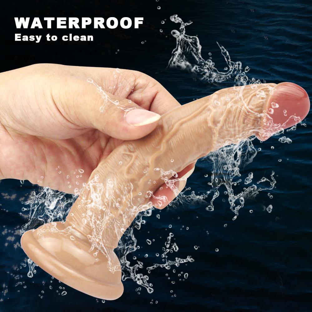 Realistischer Mini-Dildo, Sexspielzeug für Frauen, Männer, Paare, Silikon, Penis-Masturbator, Dildos, erotischer Schwanz, G-Punkt, Klitoris, Analsex-Spielzeug