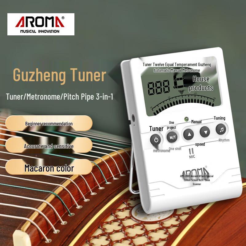 AROMA Digital Tuners & Metronomes for String Instruments
